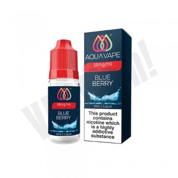 AQUA VAPE 50/50 - Blue Berry -  10ml